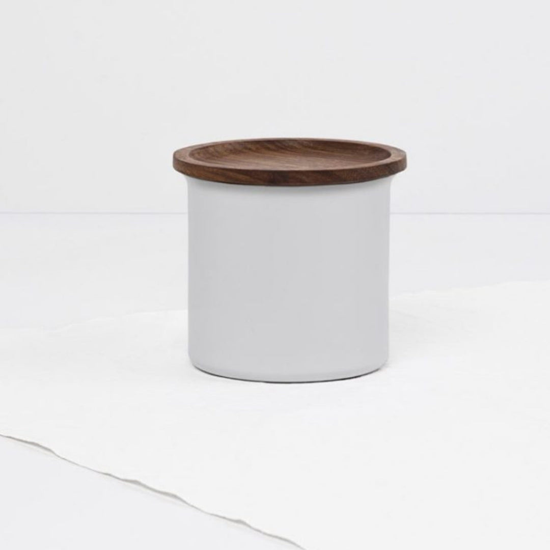 Tiipoi Ayasa Colour Storage Jar With wooden Lid