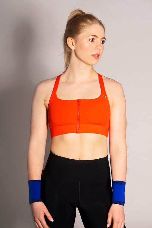 BRIDGET SPORTS BRA RED