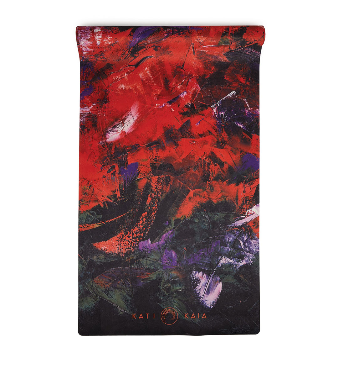 Luxury Red Yoga Mat - Kati Kaia