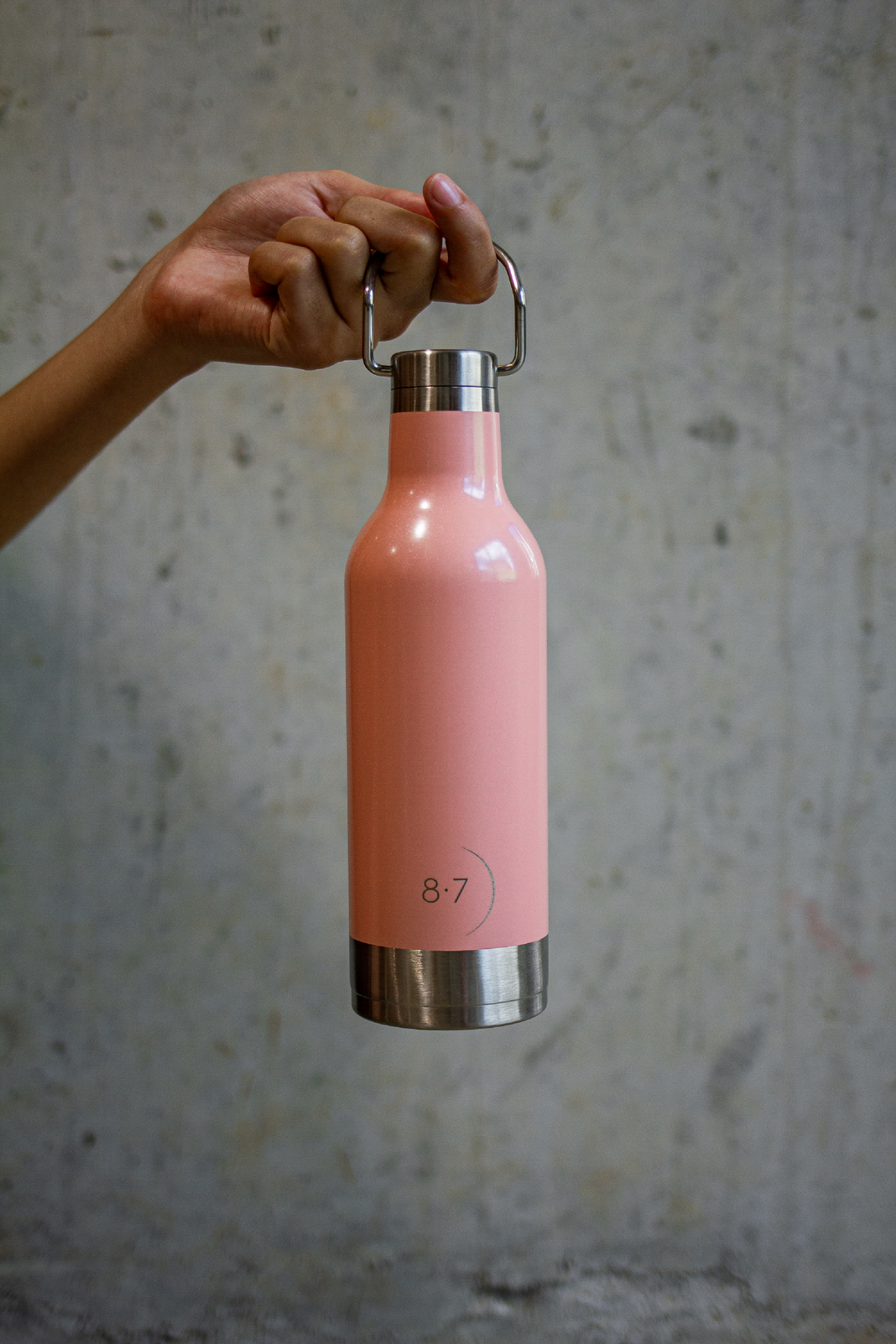 Pink Stainless Steel Insulated Bottle