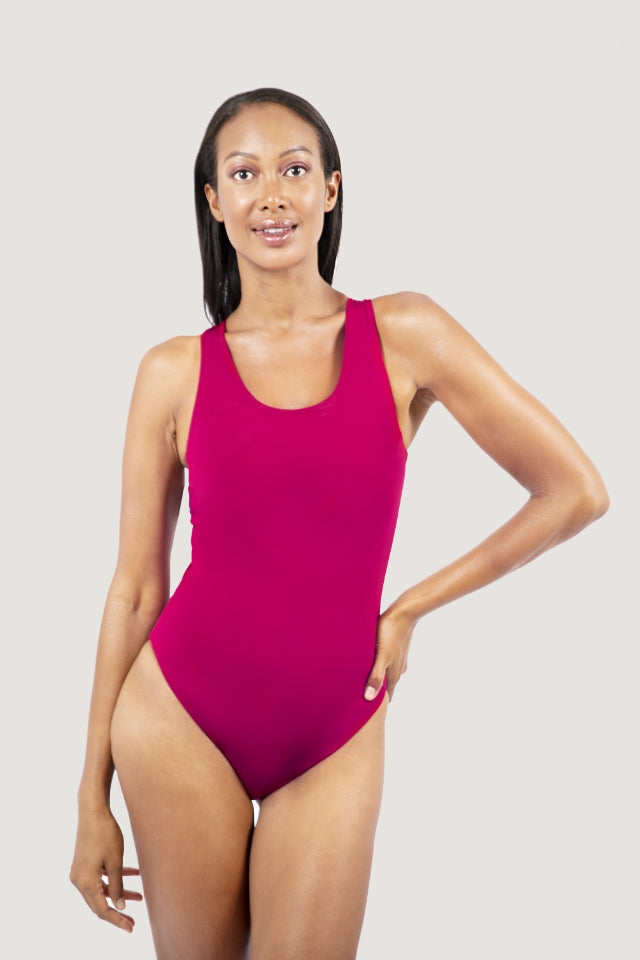 One Piece Coral Swimsuit