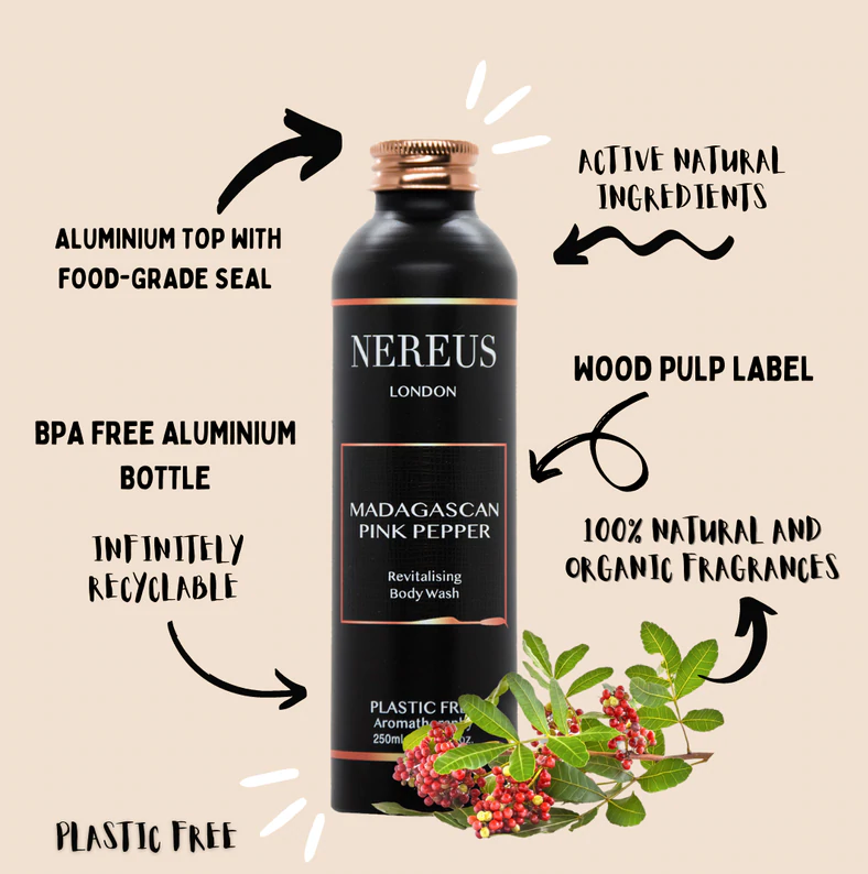 Nereus Madagascan Pink Pepper BODY WASH