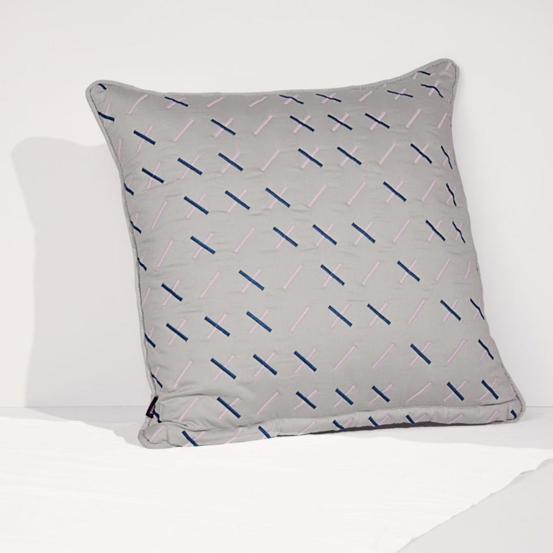 Tiipoi Quilted Navy Cushion