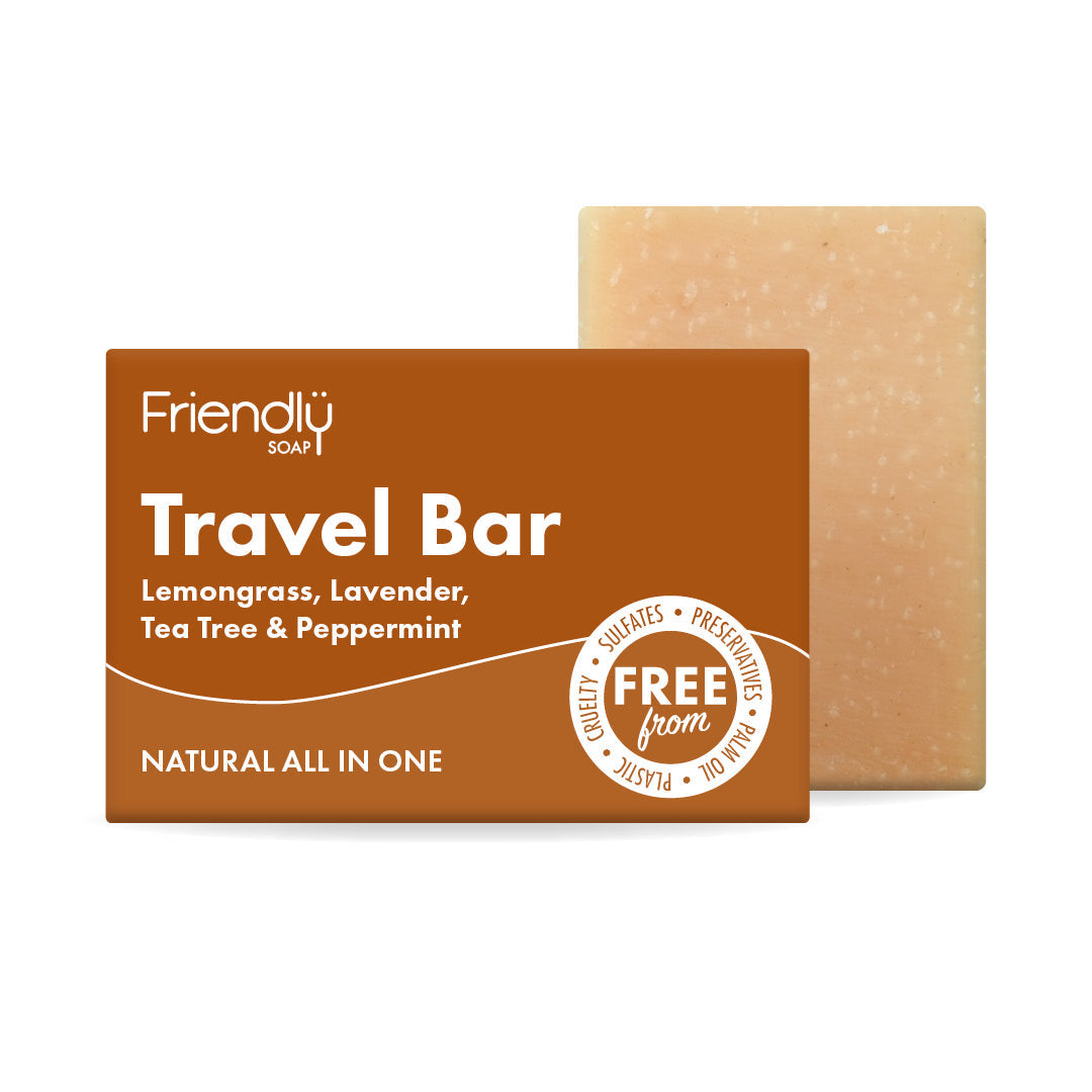 Travel Bar - Lemongrass, Lavender, Tea Tree & Peppermint