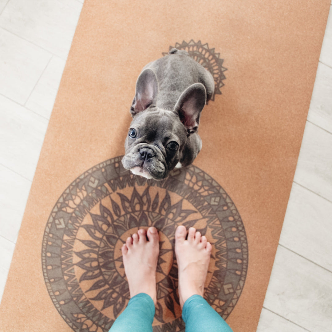 MANDALA CORK YOGA MAT