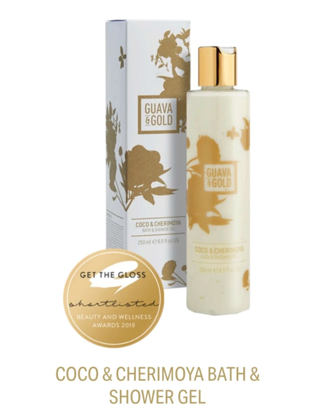 Guava & Gold Coco & Cherimoya Bath & Shower Gel