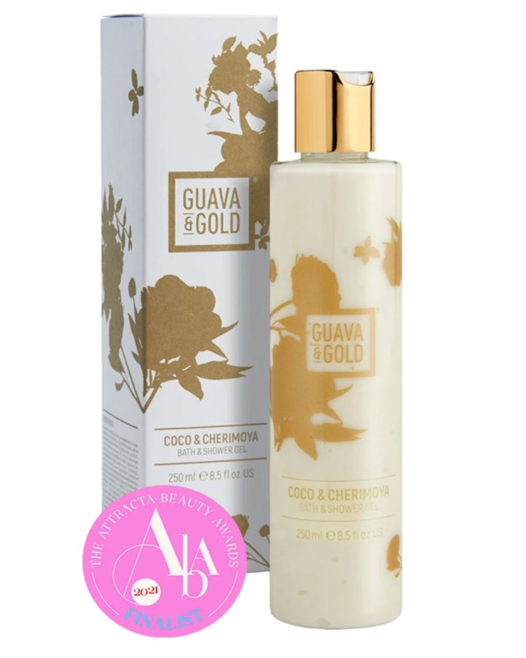 Guava & Gold Coco & Cherimoya Bath & Shower Gel