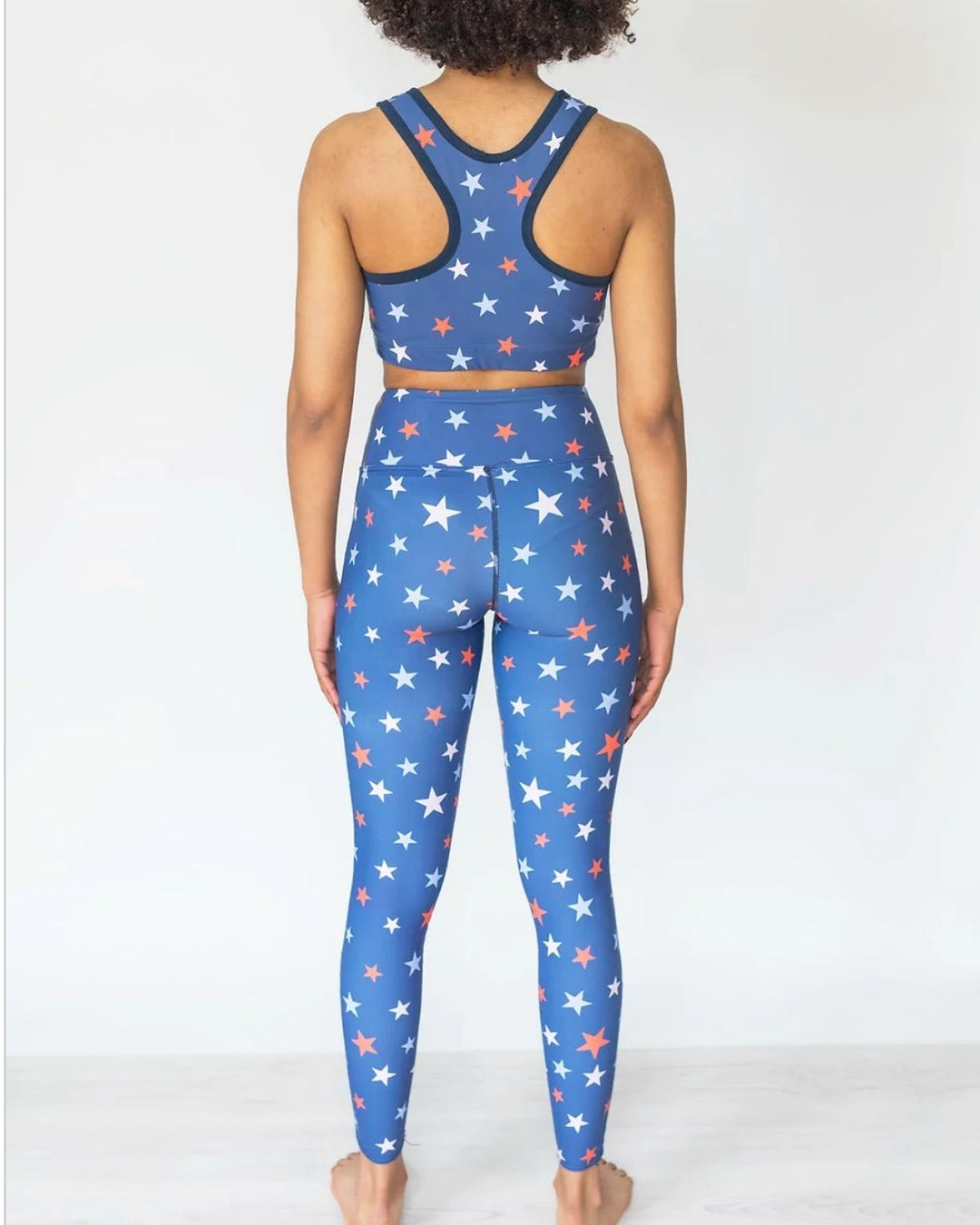 Star High waisted Leggings with pockets