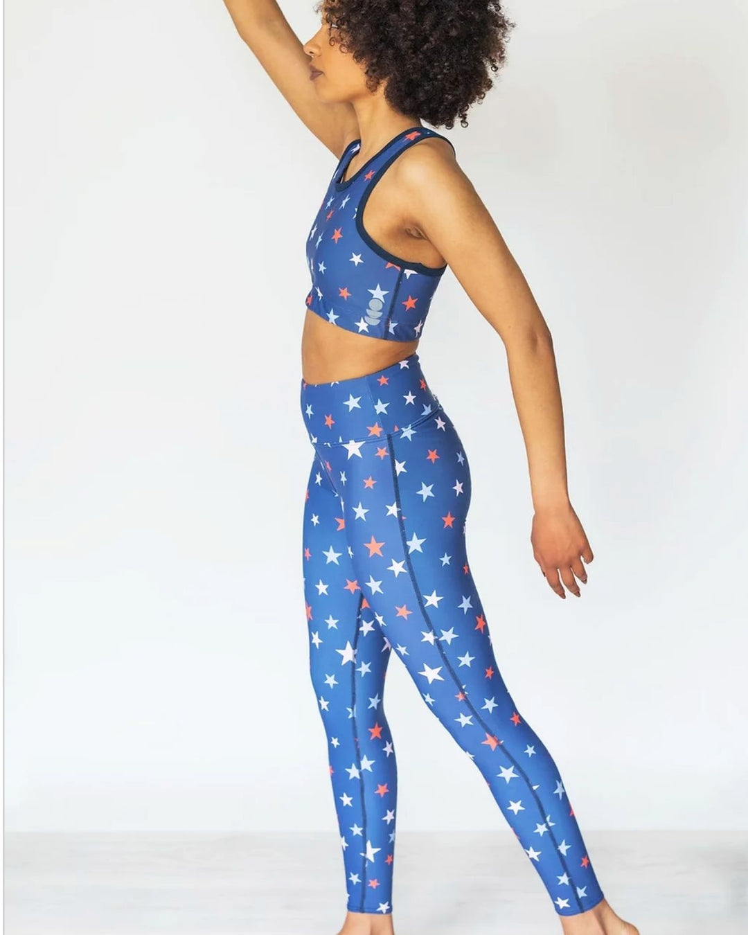 Star High waisted Leggings with pockets