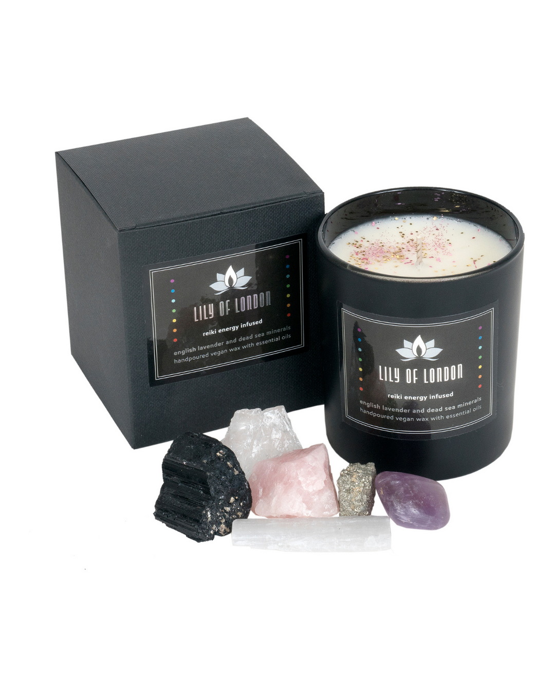 Reiki Infused Lavender & Dead Sea Candle