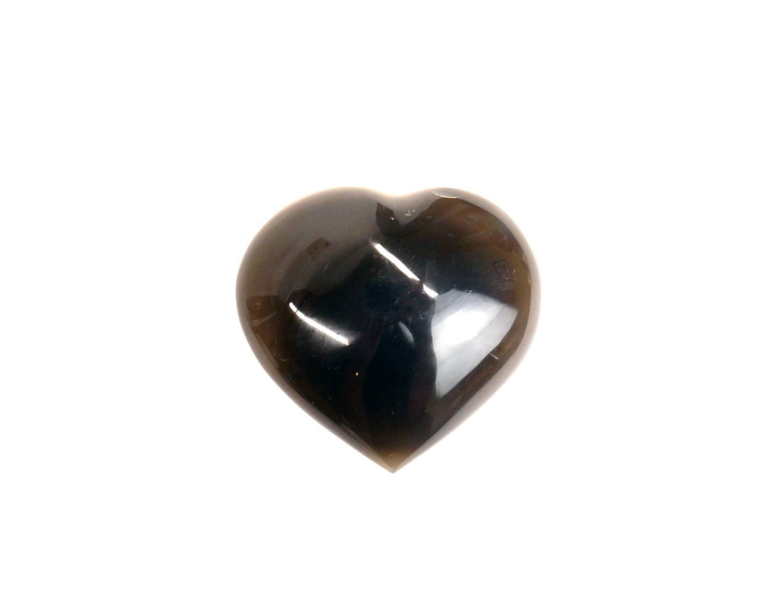 Agate Pure Orca Crystal Heart