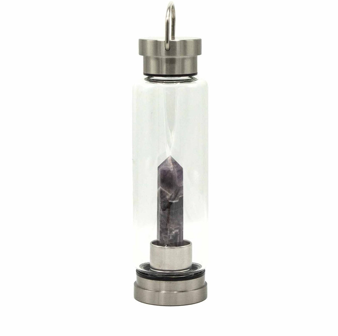 Crystal Infusion Water Bottle - Amethyst