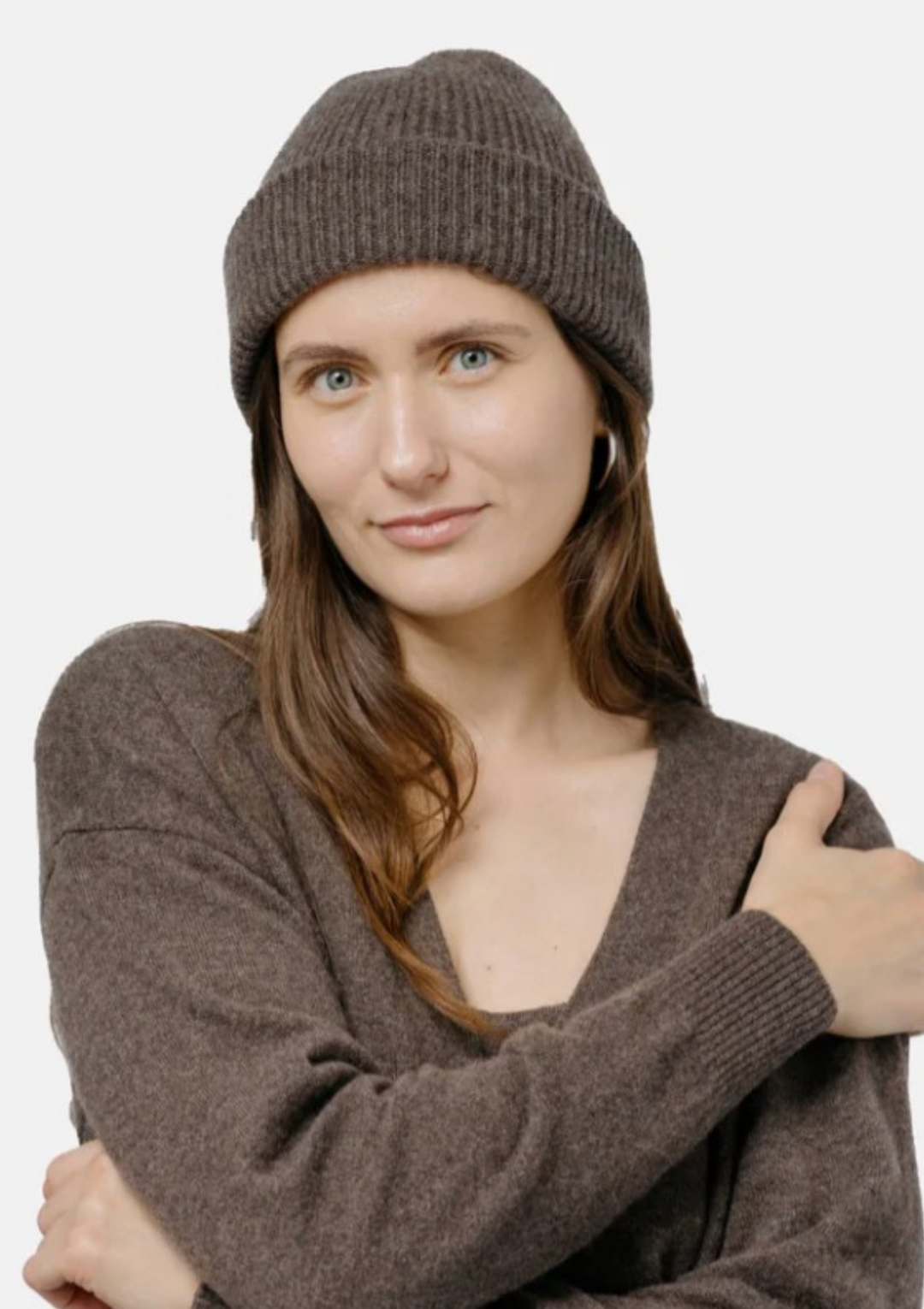 Cashmere Beanie Navy