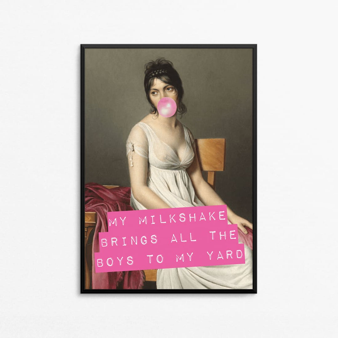 Milkshake Wall Art Print