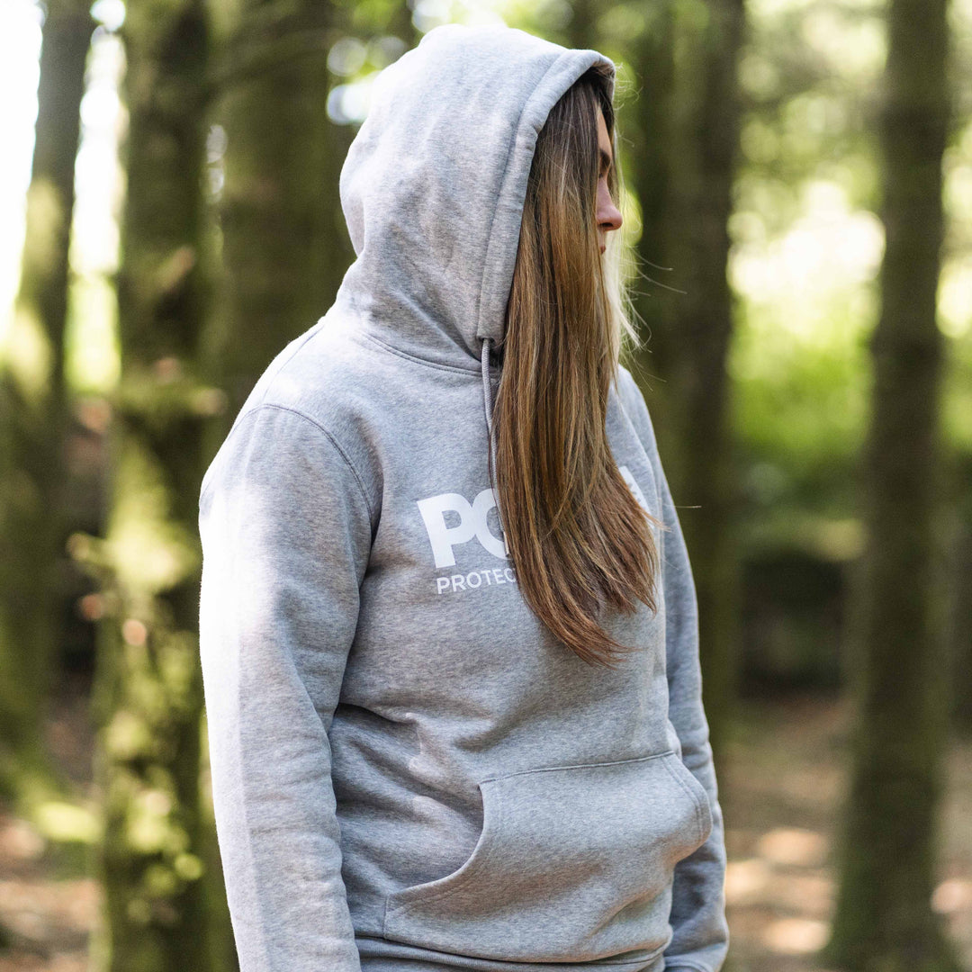 Protect Our Winters Logo Hoody - Grey