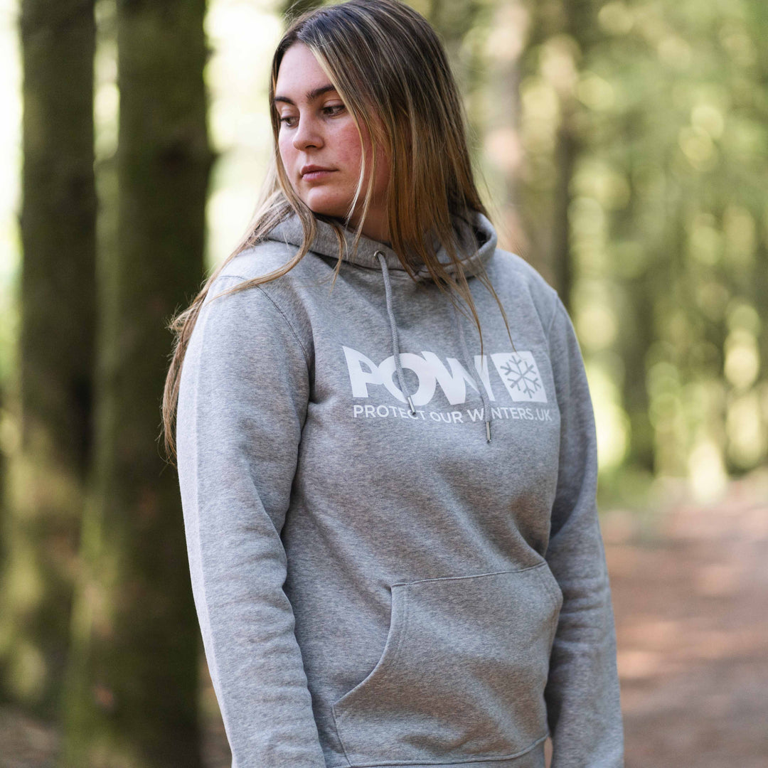 Protect Our Winters Logo Hoody - Grey