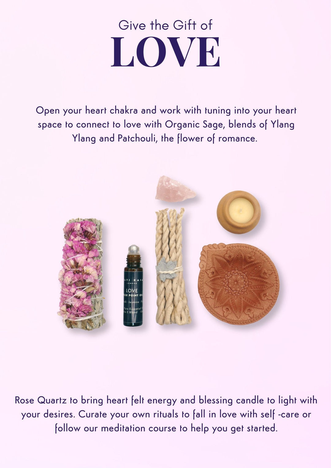 Ritual & Meditation Kit - Love