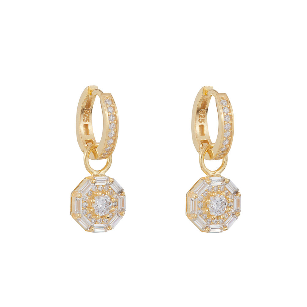 Something Gold Drop Earrings